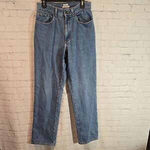 L.L. Bean Women's Classic Straight Leg Blue Jeans